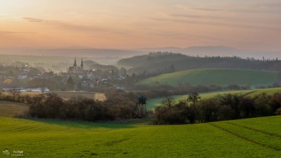 Velehrad za svítání