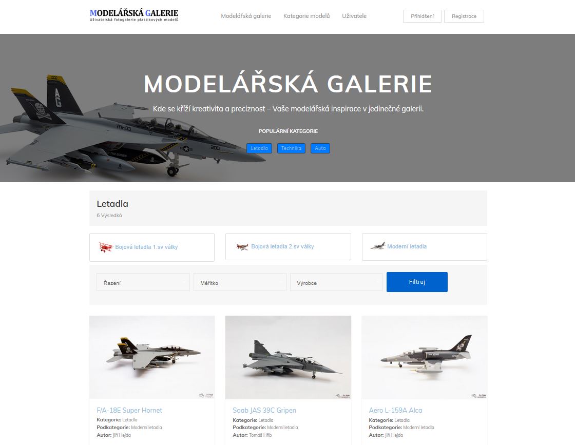 www.modelarskagalerie.cz